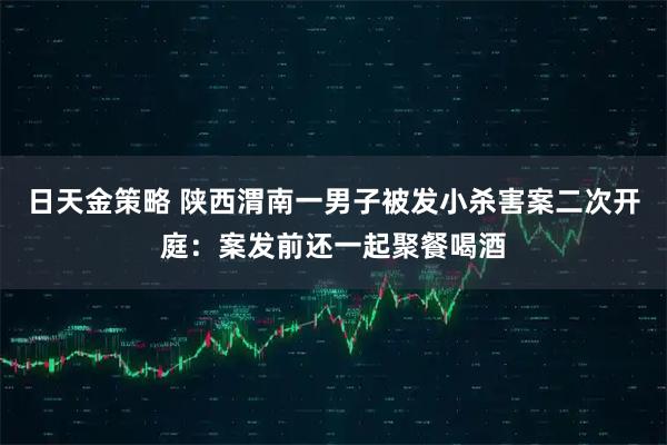 日天金策略 陕西渭南一男子被发小杀害案二次开庭：案发前还一起聚餐喝酒